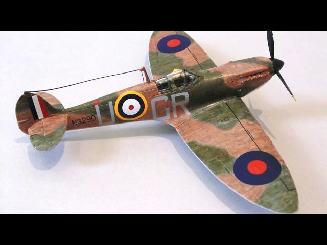 MFM   Airfix 1/72 SUPERMARINE SPITFIRE  MK 1a  Reveal/build photo's