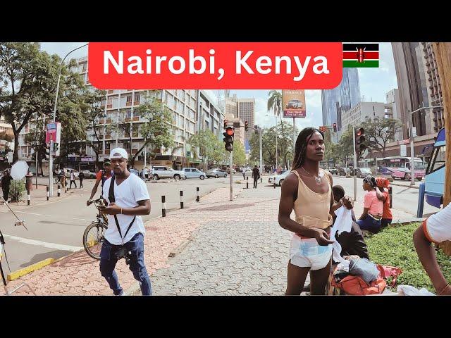 Nairobi City walking Tour in 4K