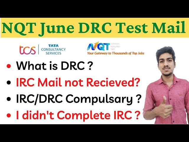 TCS NQT Dry Run Check| TCS NQT DRC Test| How to give DRC| TCS NQT June 2021| TCS JUNE NQT