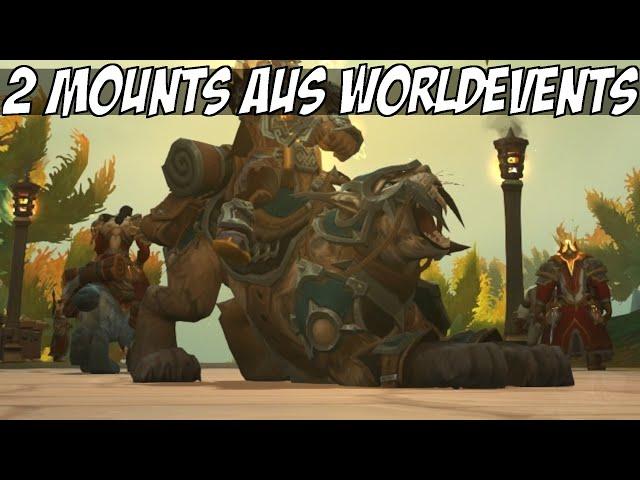 2 Mounts aus World Events: So bekommt ihr einen Luchs & einen coolen Mech-Anzug!