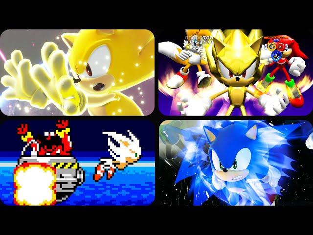 Evolution of Final Attacks in Sonic games ⁴ᴷ (1991 - 2022)