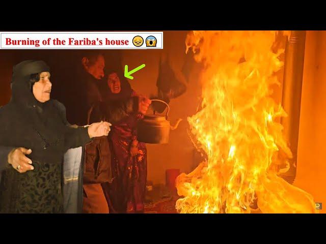 Fariba's house burns down