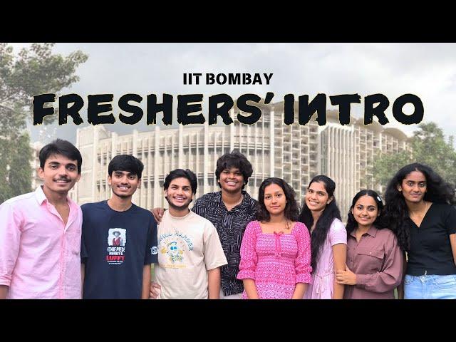 Fresher's Intro 2024 || IIT BOMBAY || Telugu || @InstiDiaries