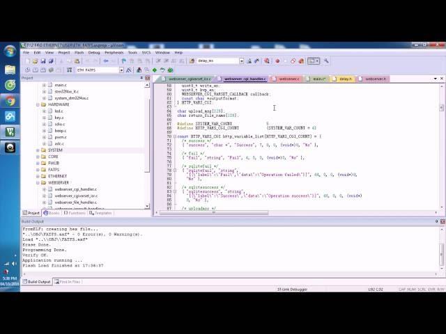 ETHERNET DP83848  SDCARD ON STM32F4 CODE