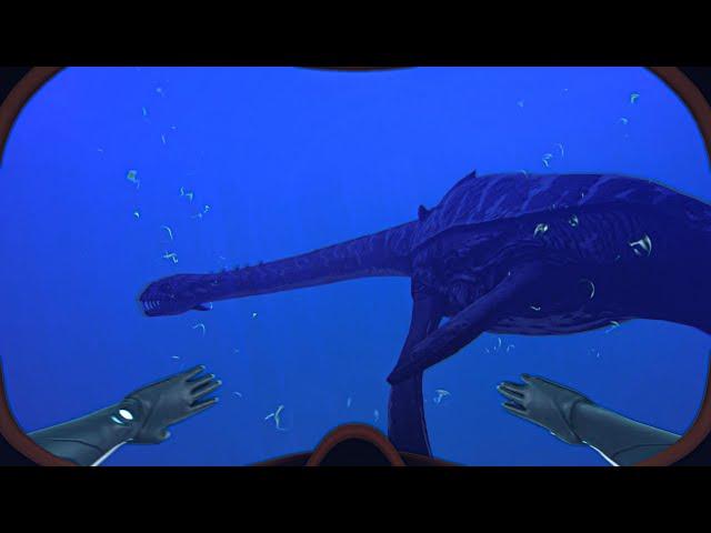 Plesiosaur in Subnautica Below Zero