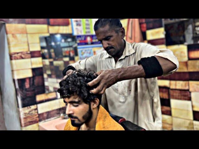 ASMR Old Barber Does Amazing Head & Back Massage for Deep Sleep | Relaxing Stress Relief | ASMR