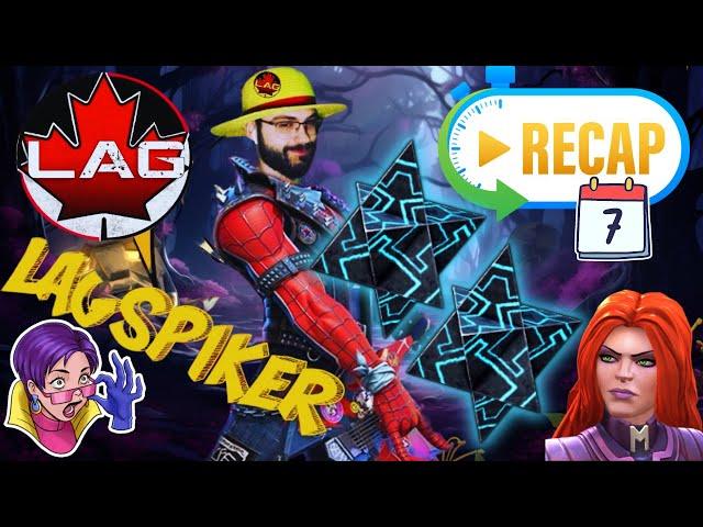 LagSpiker Day 7 Recap! CEO Double 6-Star Crystal Opening! This Account is Blessed By RNG! 6.3 - MCOC