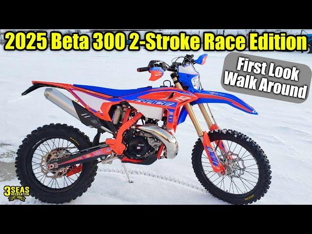 2025 Beta 300 RR Race Edition 2 Stroke Motorcycle Walk Around - 3 Seas Recreation