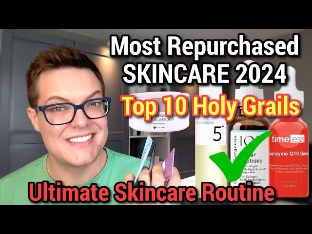 My MOST REPURCHASED SKINCARE 2024 - Ultimate Skincare Favourites