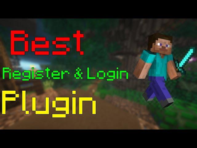 Best Register & Login Plugin in Minecraft Server.