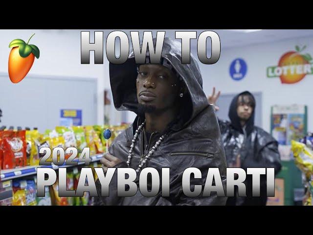 ‍️[FL STUDIO] HOW TO SOUND LIKE PLAYBOI CARTI “2024” VOCAL PRESET/TUTORIAL