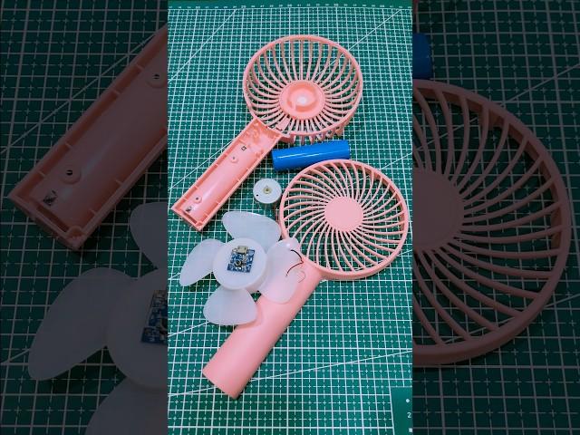 Quick & Easy Hand Fan Assembly: Cool DIY Project #diy #gadgets