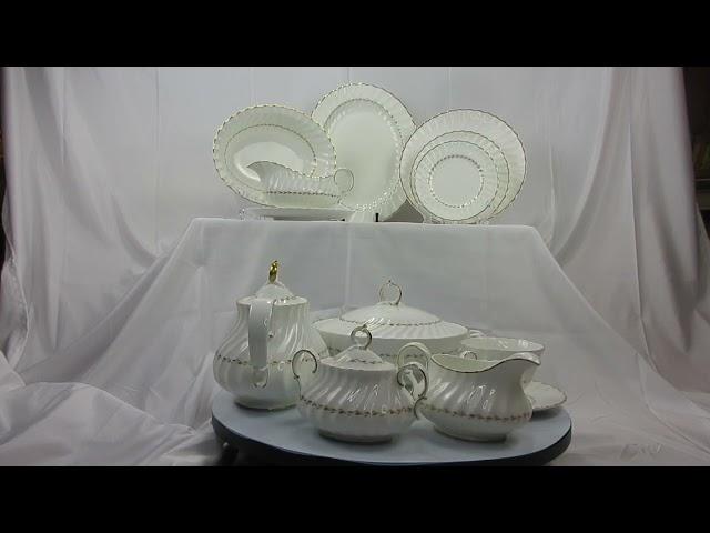 Vintage Royal Doulton Adrian Dish Set - 66 Pieces