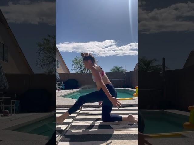 I was bored as a child..can you tell? Lol #handstandtutorial #howto #handstands #practice