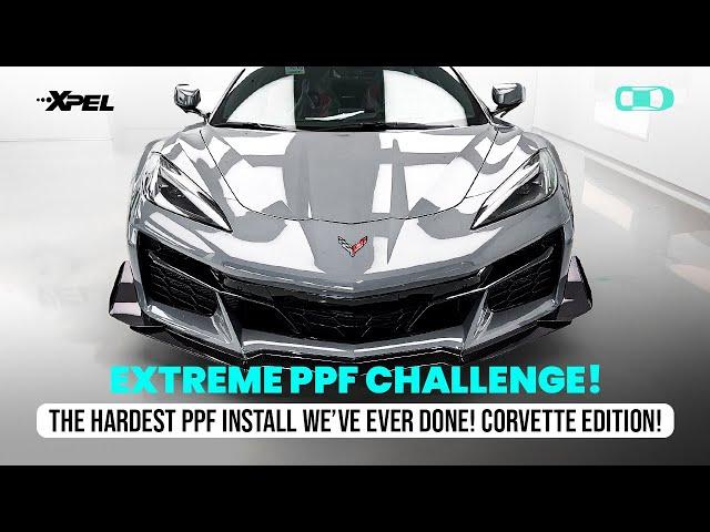 Corvette Z06 XPEL PPF  = Extreme PPF Challenge!