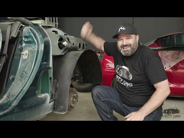 Dirty Dog Outlaws Speedster How we cut and prepare the Rear Quarter