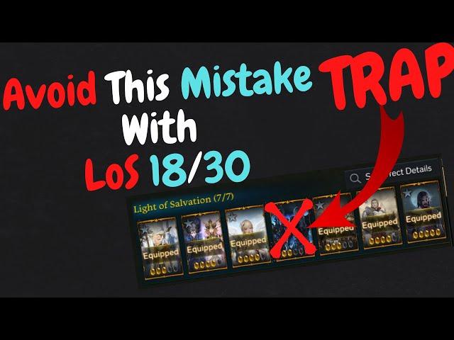 Don't Make This Mistake Going For Light Of Salvation 18/30 | Lost Ark