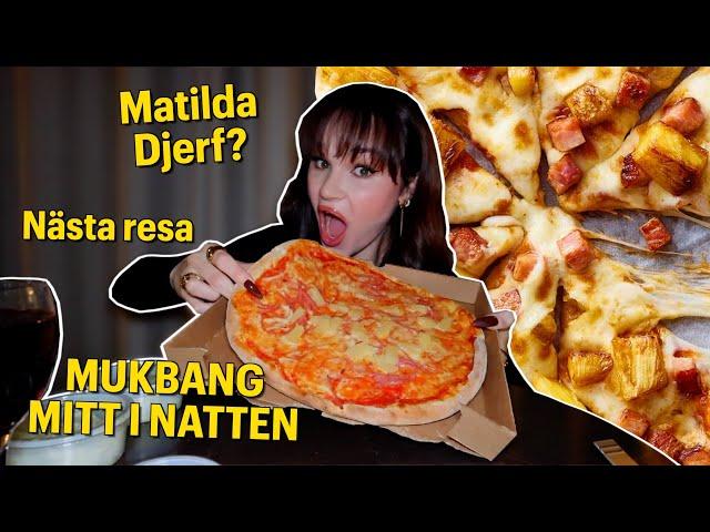 PIZZA och gossip | Mukbang