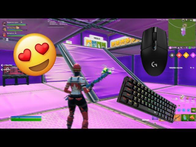 LOGITECH G305 LIGHTSPEED  Fortnite GameplayGo Goated 3V3V3 360 FPS 4K