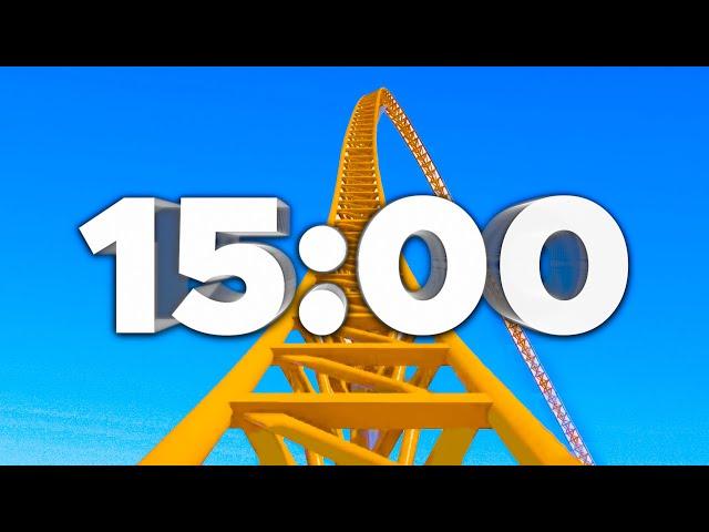 15 Min Countdown Timer (Roller Coaster) 