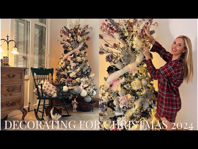 Christmas Tree Disaster Turned Magical  Festive Vlog in Our New Home