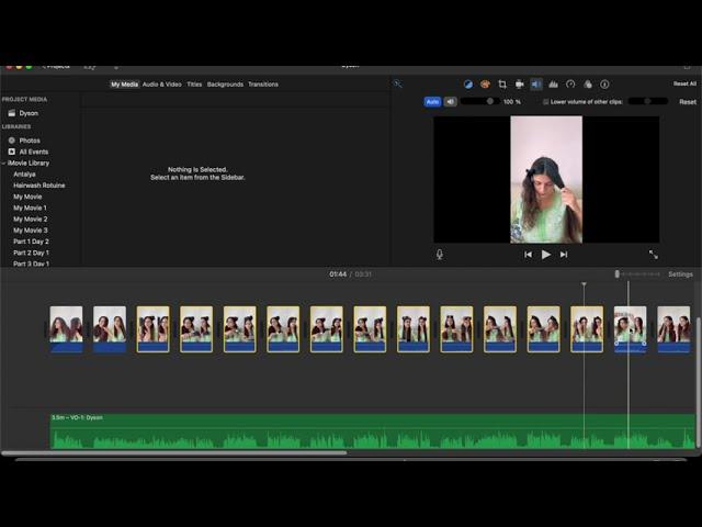 Tips & Tricks - How to delete audio from video clips in iMovie.