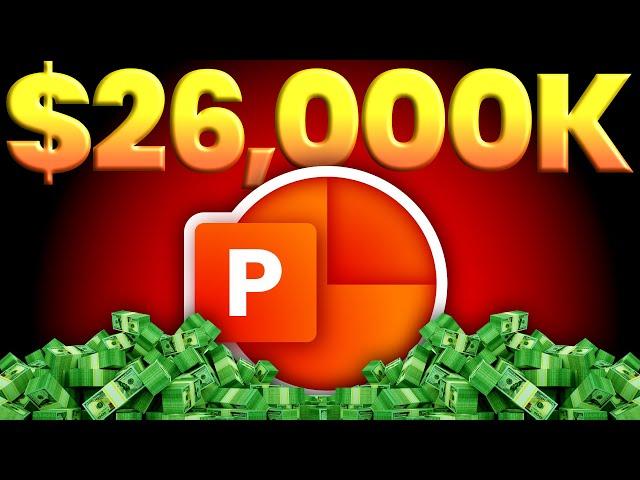 How to Make $26,000/Month with PowerPoint in 2024! 