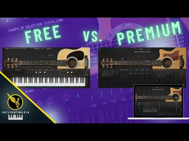 FREE Acoustic Guitar VST vs. Ample Guitar Taylor Acoustic Guitar Plugin