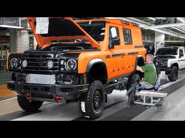 How They Produce One the Most Advanced Off Road Vehicle - Inside Ineos Grenadier Factory