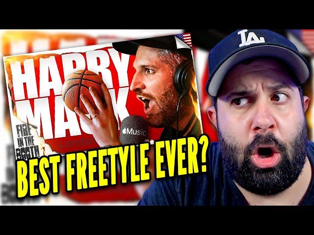 BEST Freestyle? HARRY MACK - FIRE IN THE BOOTH  (REACTION!)