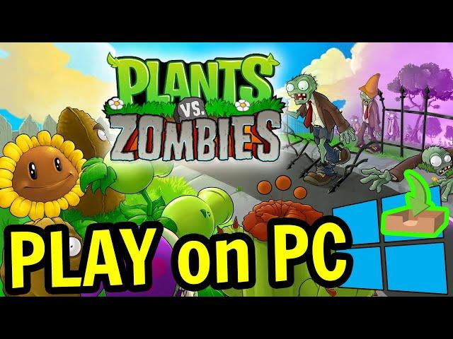  How to PLAY [ Plants vs Zombies ] on PC ▶ DOWNLOAD and INSTALL Usitility2