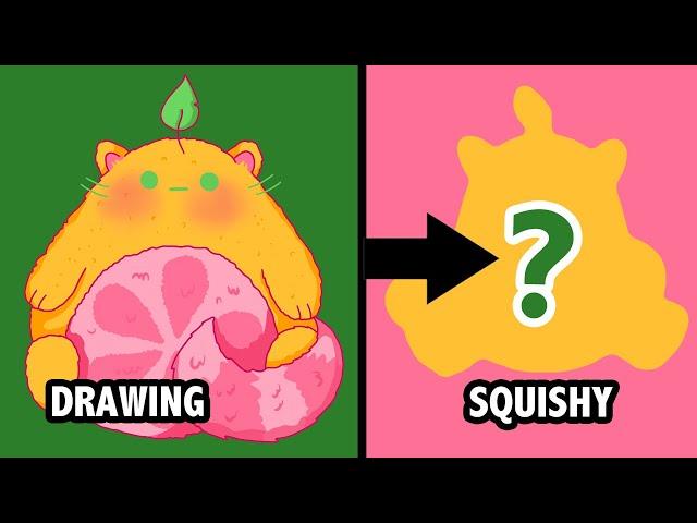 Turning My Drawings Into SQUISHIES #3