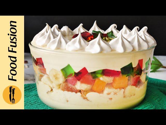 Special Custard Trifle Recipe By Food Fusion (Ramadan Special Recipe)