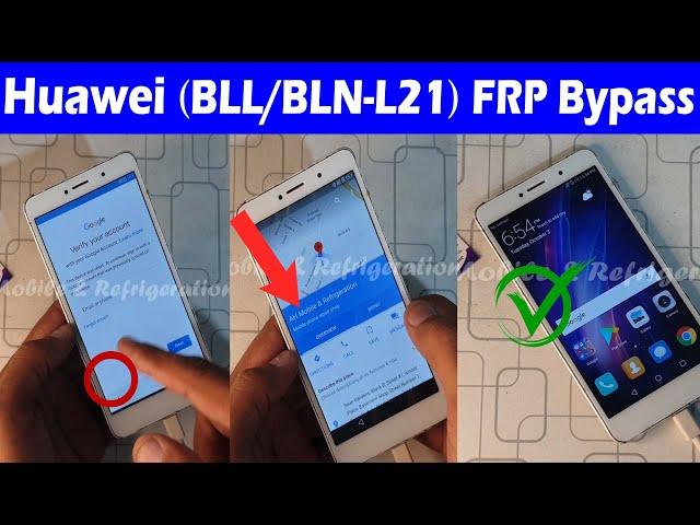 Huawei GR5 2017/Honor 6x (BLL/BLN-L21) FRP Bypass Android 7.0 Without PC