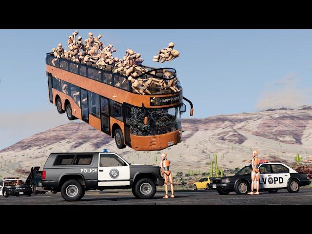 Tour Bus Accidents 3 | BeamNG.drive