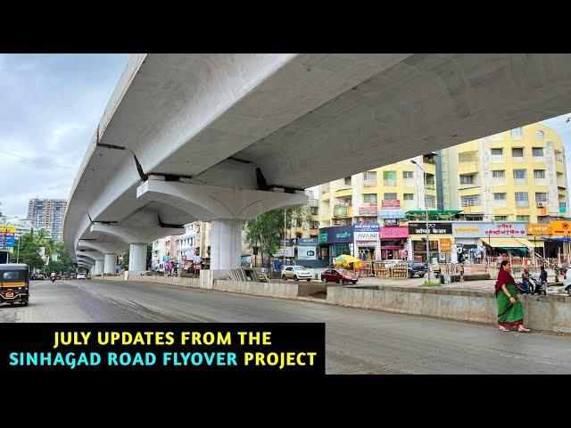 Infra Vlog 46 - July Updates Of Sinhagad Road Flyover Project