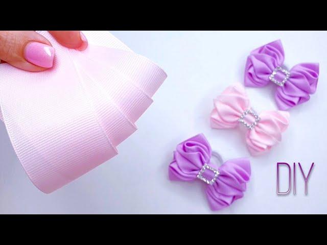 REP TAPE ONLY. Ribbon bows 4 cm SIMPLY and BEAUTIFUL  MK / DIY