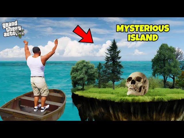 GTA 5 : FRANKLIN FOUND MYSTERIOUS SECRET ISLAND AND BECOME RICH