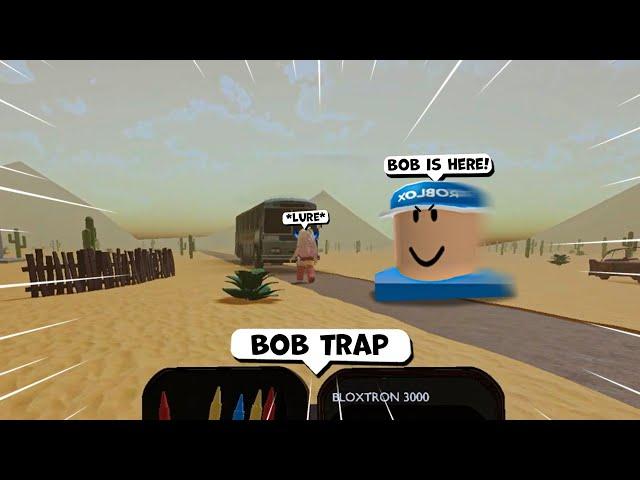 ROBLOX Evade Funny Moments #25 (BOB TRAP)