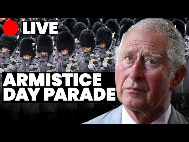  LIVE: Remembrance Sunday military parade led by King Charles III