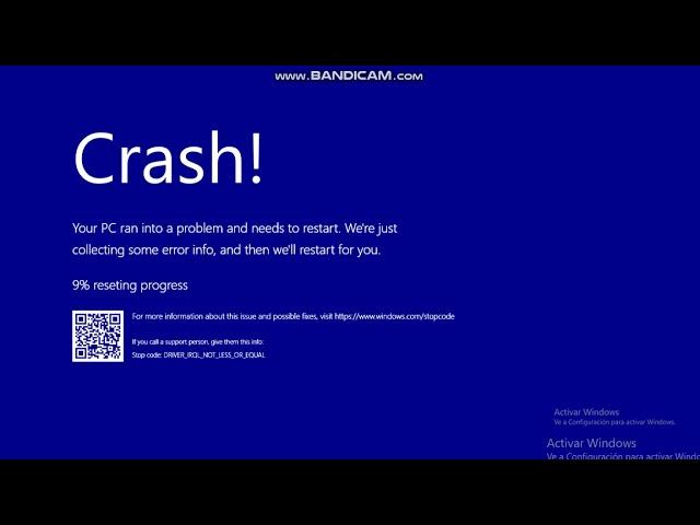 Unused Windows 8-10 BSOD