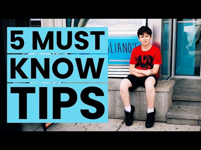 5 Street Photography Tips You MUST KNOW