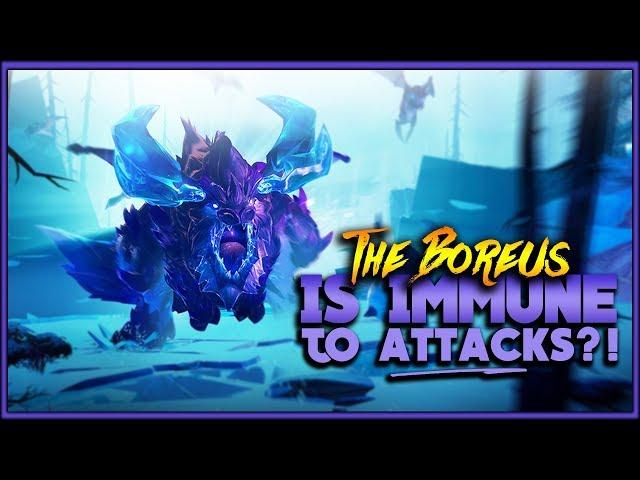 Dauntless | The Boreus Behemoth IS IMMUNE TO ATTACKS?! (Sword Gameplay)