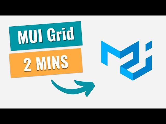 Learn MUI Grid System in 2 MINS