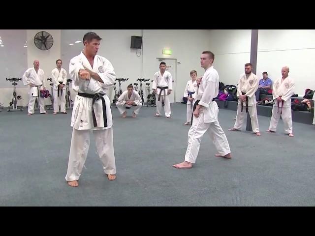 KUMITE DRILLS:  Footwork and Fitness