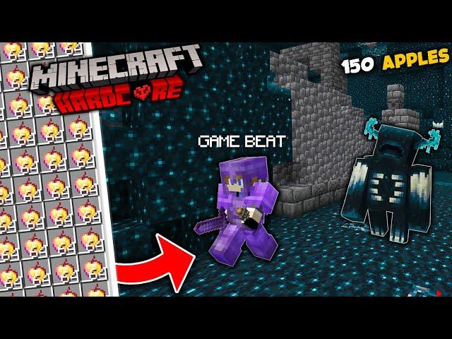 Collecting 150 God Apple In Minecraft Hardcore ( HINDI )