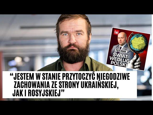 Piotr walczył 2,5 roku po stronie Ukrainy, jako ochotnik. "Front będzie przesuwał się po 100 metrów"