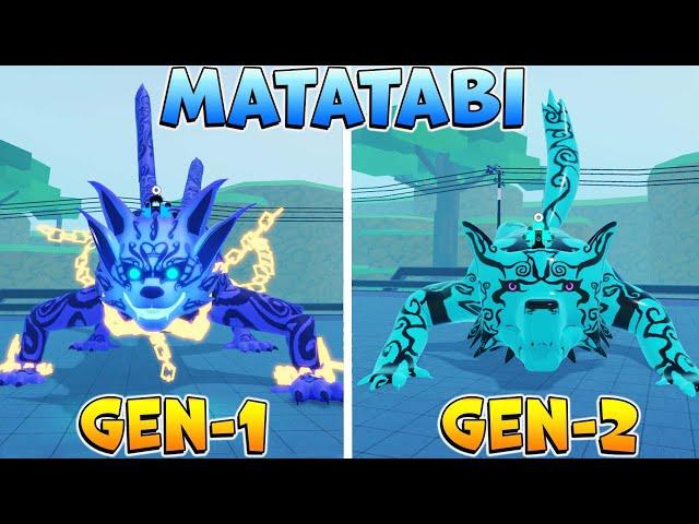 Шиндо Лайф 2 хвостый МАТАТАБИ  Gen-1 Gen-2 Mao Tailed Spirit Shindo Life Наруто Роблокс