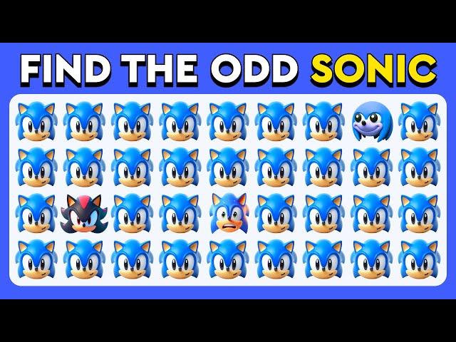 Find the ODD One Out - Sonic the Hedgehog Edition | 25 Epic Levels Quiz