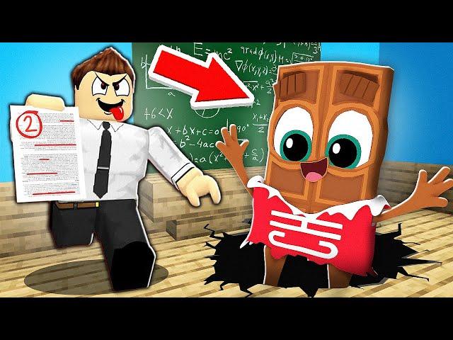  ПОБЕГ От *БЕЗУМНОГО* ДИРЕКТОРА ШКОЛЫ в ROBLOX ! ЧОКО